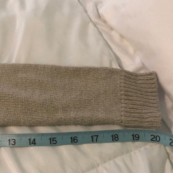 The Limited cowl neck oatmeal cream sweater - Picture 4 of 7